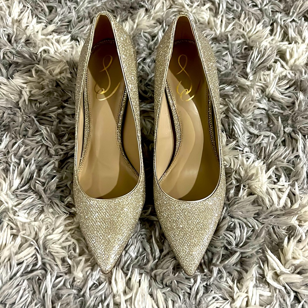 Gold heels